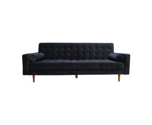 Sofa Marcella Black Standard Fabric Melbournians Furniture