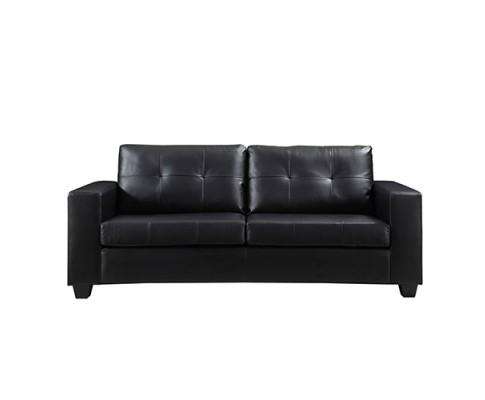 Nikki Sofa Black 3 Seater Melbournians Furniture