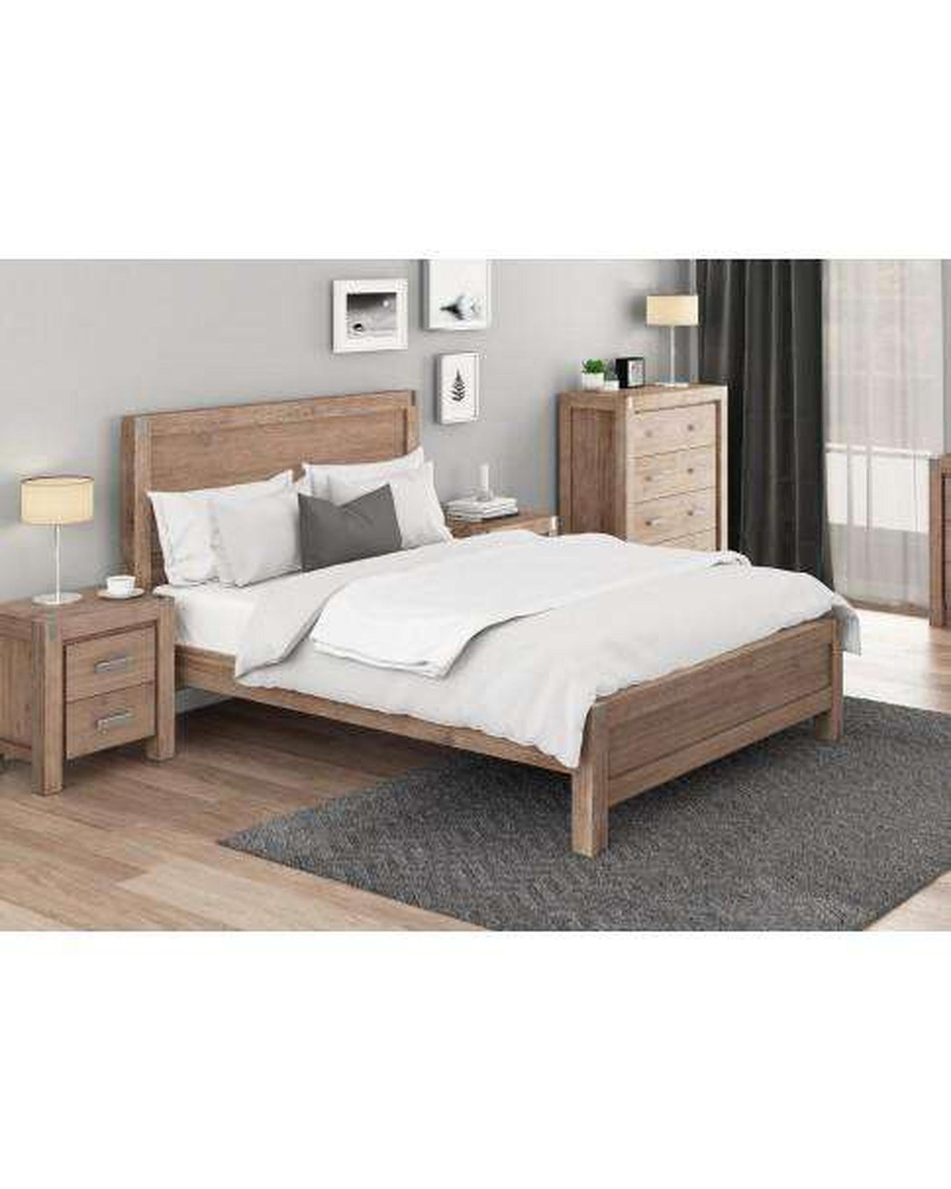 Nowra Bedframe - OAK Melbournians Furniture