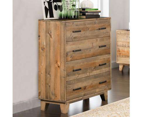 Woodstyle 4 Drawer Tallboy Melbournians Furniture