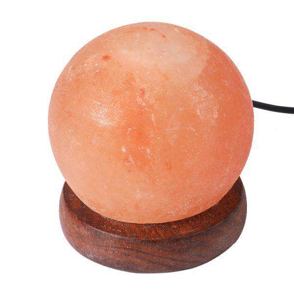 HIMALAYAN SALT LAMP GLOBE USB NATURAL CRYSTAL ROCK CORD NIGHT LIGHT LAMPS GLOBES Big Bedding Australia