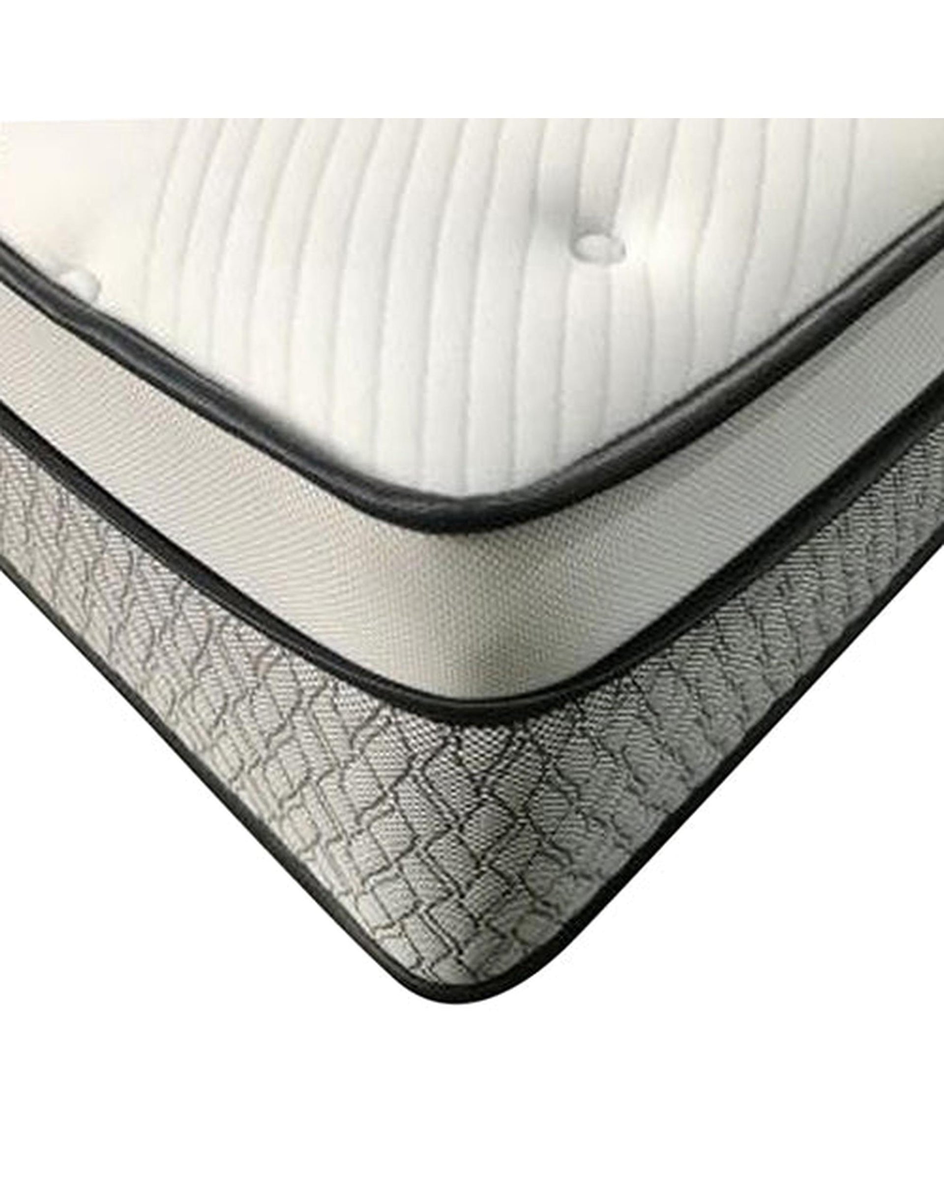 Gel Memory Foam 6 Zone Pocket Coil Soft Firm Bed 30cm Thick Mattress Feather Comfort