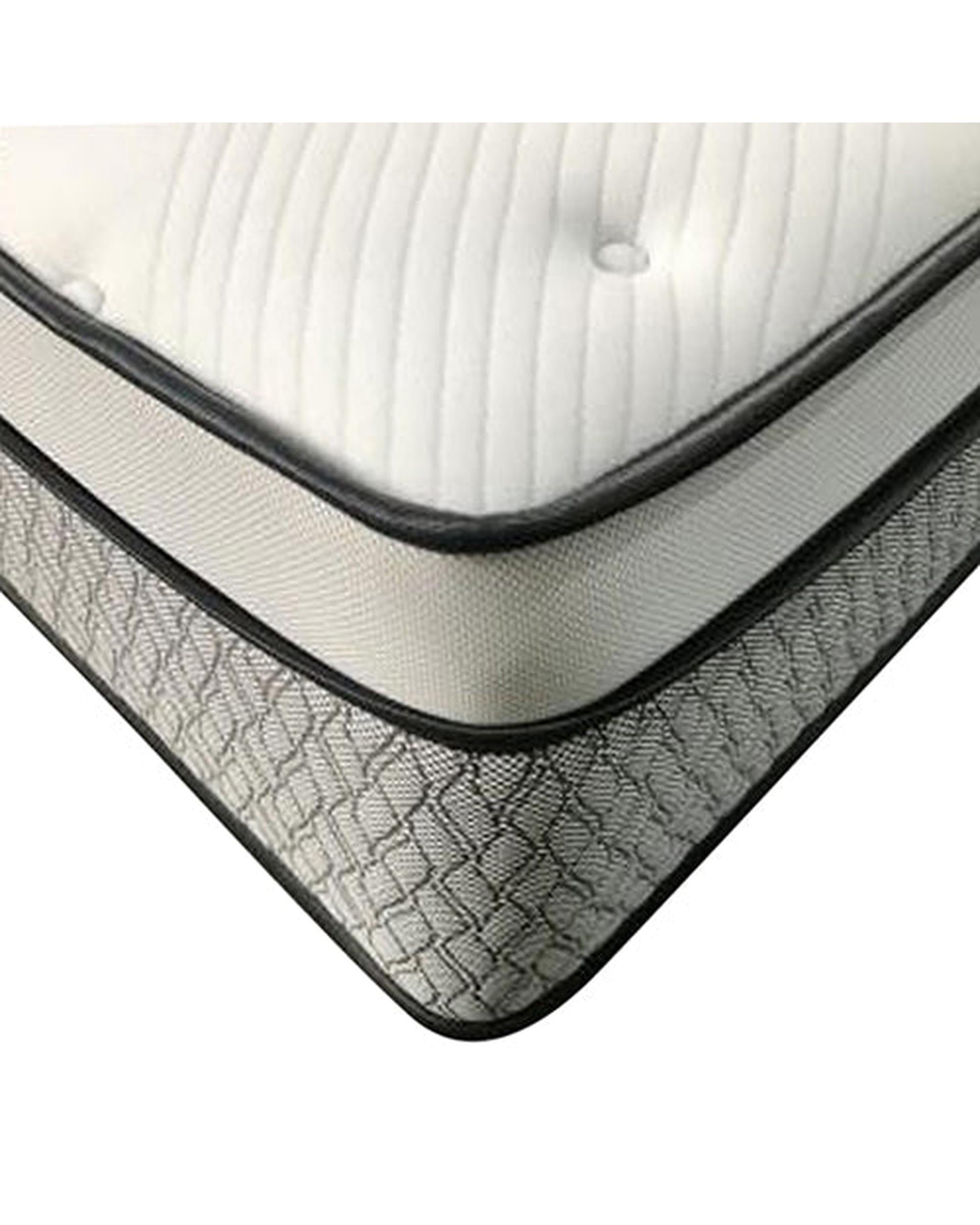 Gel Memory Foam 6 Zone Pocket Coil Soft Firm Bed 30cm Thick Mattress Feather Comfort