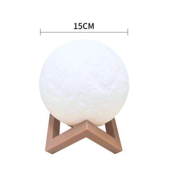 3D MAGICAL MOON LAMP USB LED NIGHT LIGHT MOONLIGHT TOUCH SENSOR 15CM DIAMETER Big Bedding Australia