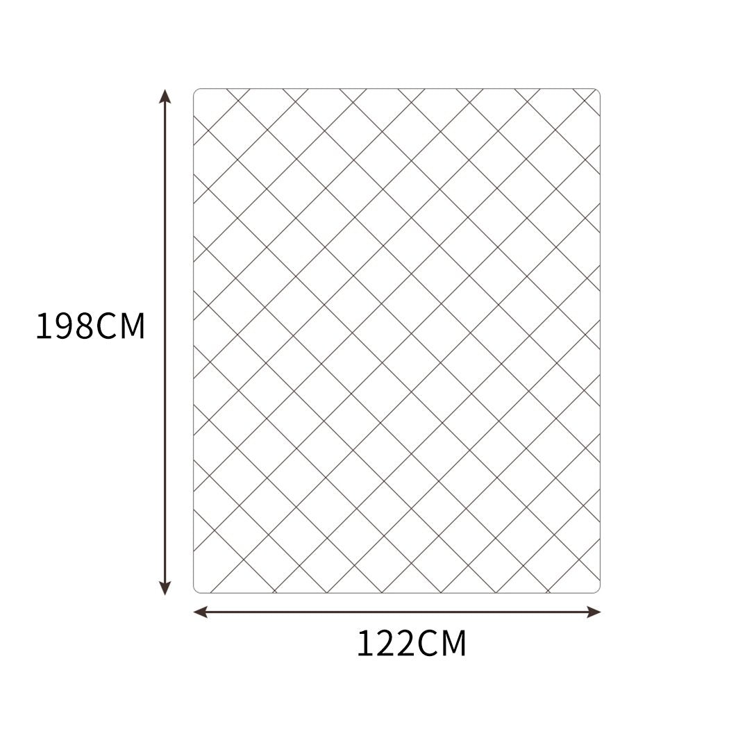 9KG Anti Anxiety Weighted Blanket Gravity Blankets Royal Blue Colour Dreamz