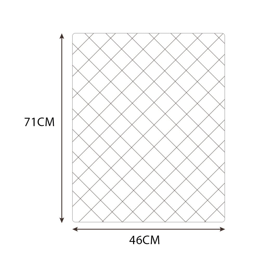 Kids Warm Weighted Blanket Lap Pad Cartoon Print Cover Study At Home Blue Dreamz