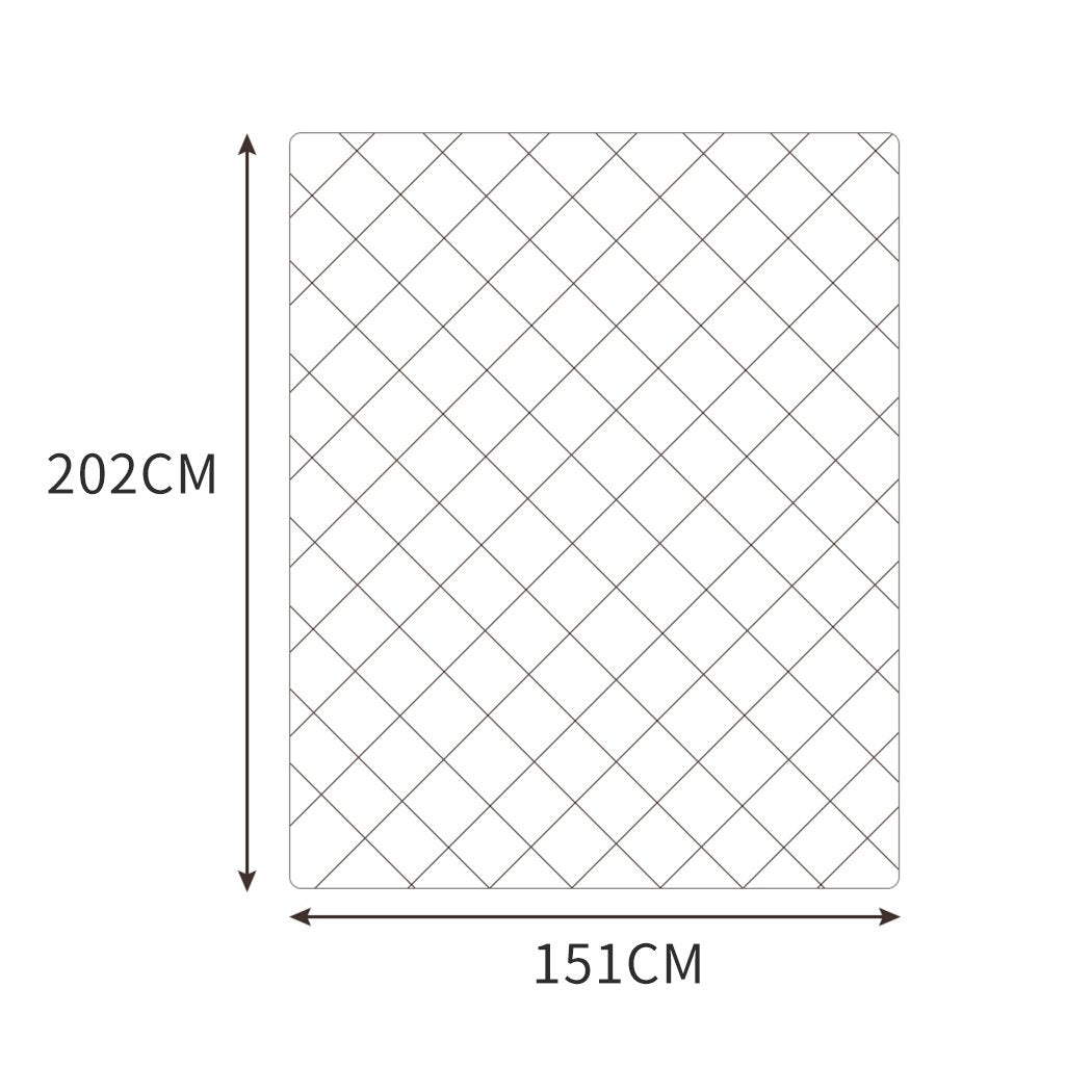 11KG Adults Size Anti Anxiety Weighted Blanket Gravity Blankets Mink Dreamz