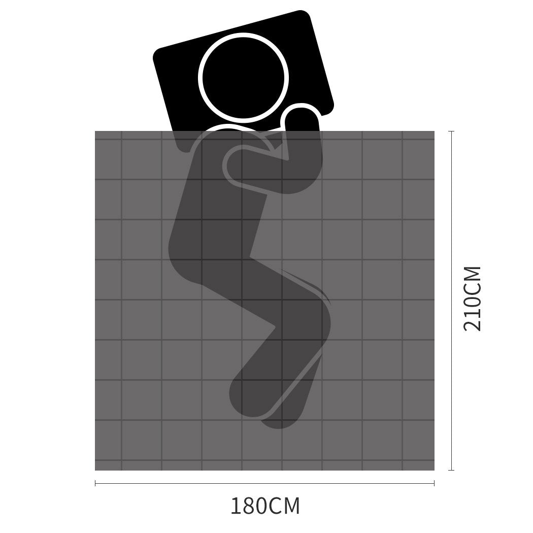 500GSM All Season Duck Down Feather Filling Duvet in Double Size Dreamz