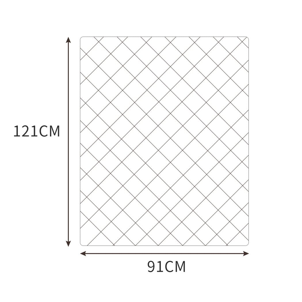 2KG Kids Anti Anxiety Weighted Blanket Gravity Blankets Grey Colour Dreamz