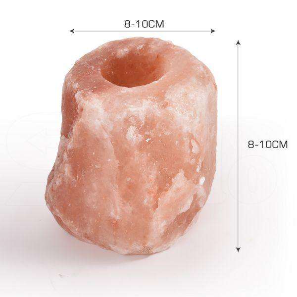 4X NEW HIMALAYAN SALT TEALIGHT CANDLE HOLDER DECOR NATURAL CRYSTAL IONIZER HOME Big Bedding Australia