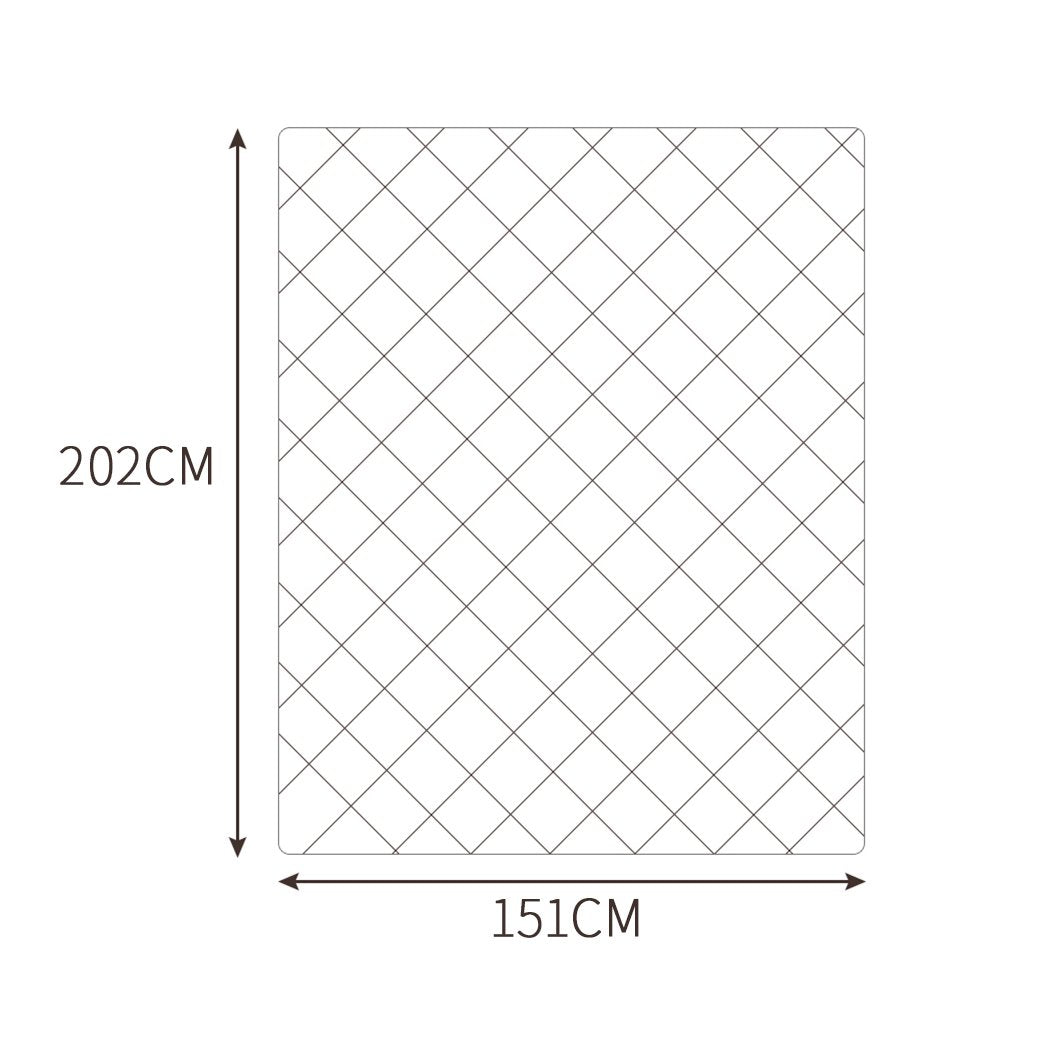 11KG Adults Size Anti Anxiety Weighted Blanket Gravity Blankets Pink Dreamz