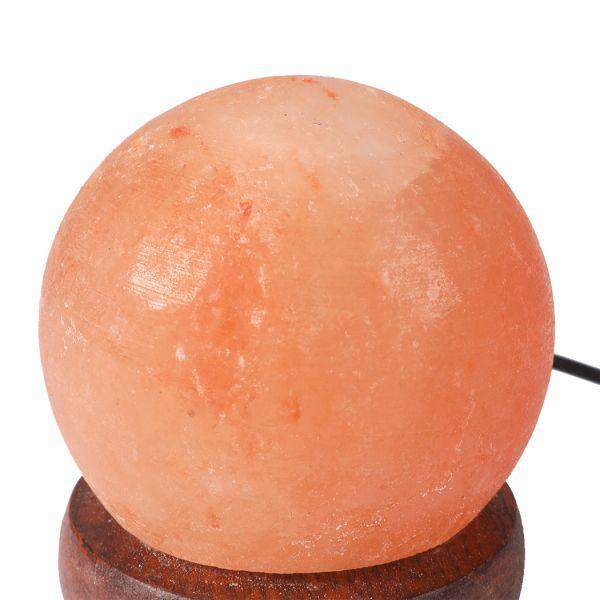 HIMALAYAN SALT LAMP GLOBE USB NATURAL CRYSTAL ROCK CORD NIGHT LIGHT LAMPS GLOBES Big Bedding Australia