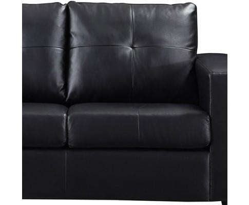 Nikki Sofa Black 2 Seater Melbournians Furniture
