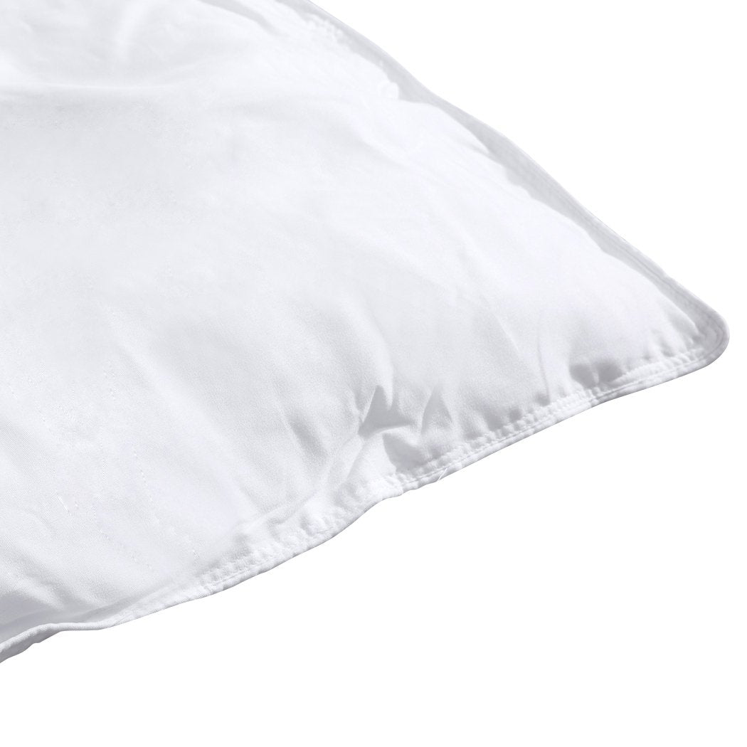 All Season Microfiber Down Alternative Comforter Quilt in Single Size Dreamz