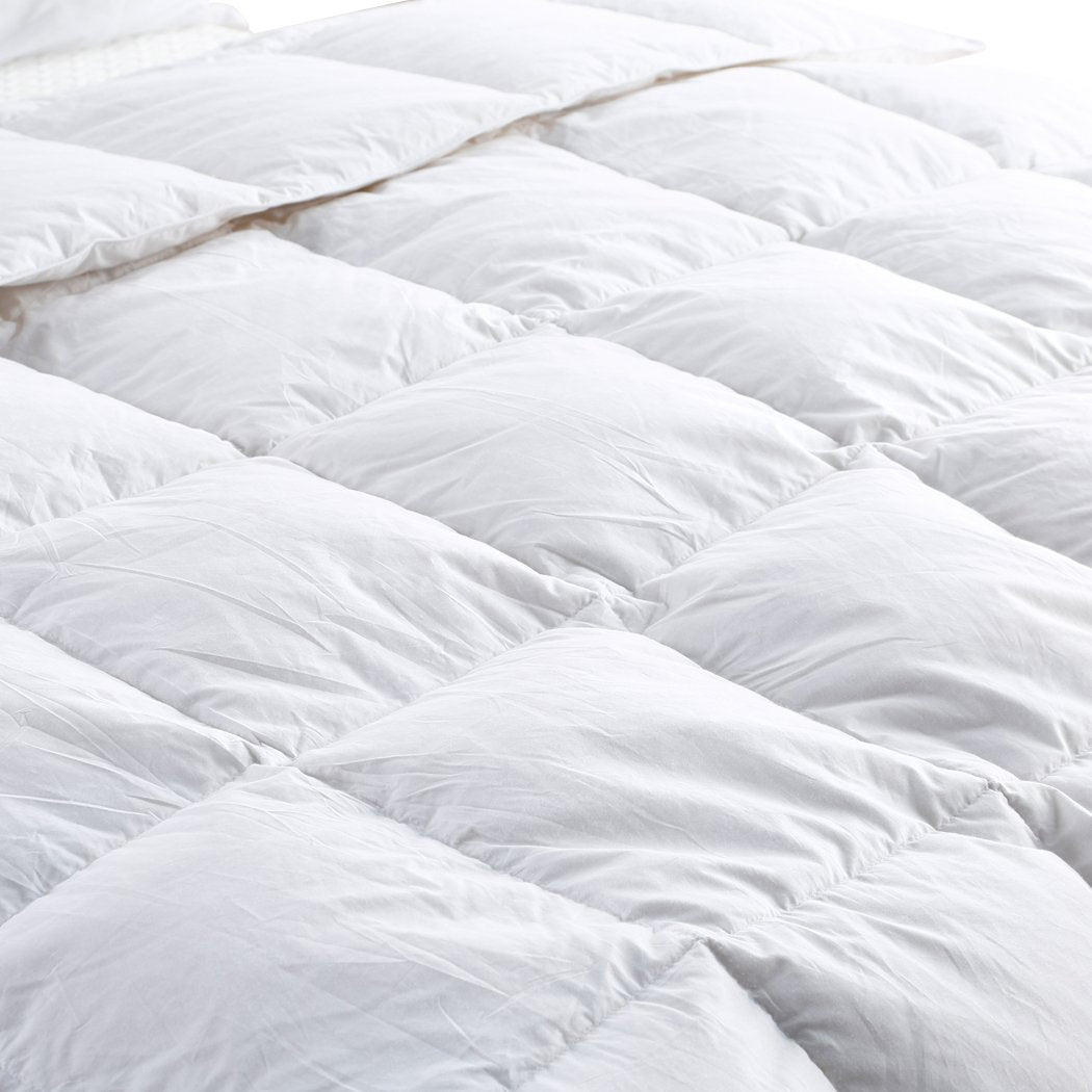 500GSM All Season Duck Down Feather Filling Duvet in Double Size Dreamz