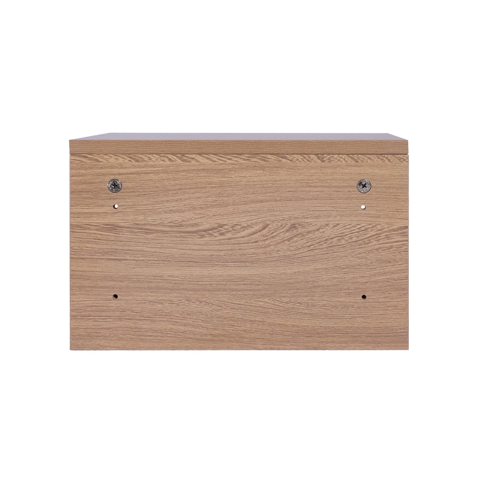 Bedside Tables LED Side Table Storage Drawer Nightstand Wood Oak X2 Levede