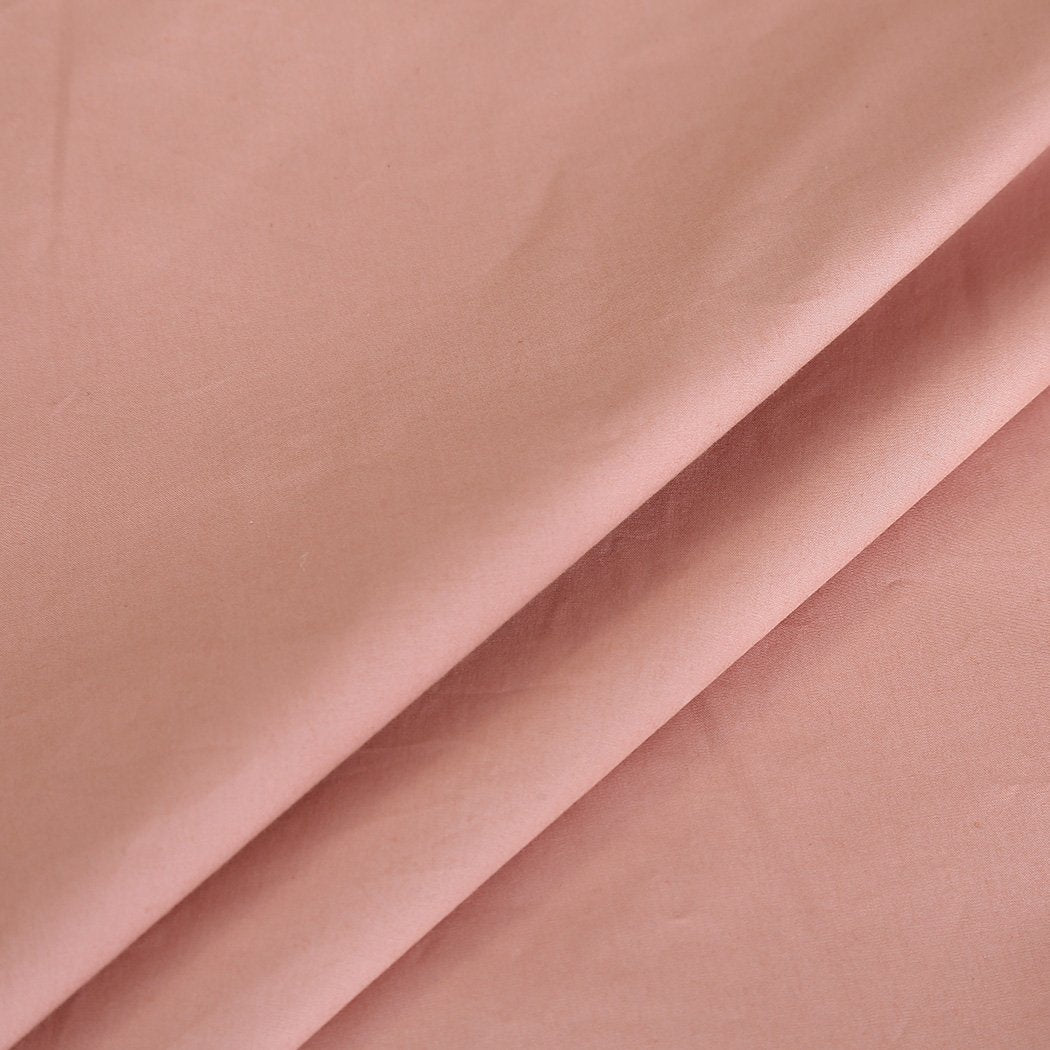 198x122cm Anti Anxiety Weighted Blanket Cover Polyester Cover Only Peach Dreamz