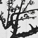 4 Panel Room Divider Screen Door Stand Privacy Fringe Wood Fold Blossom Levede