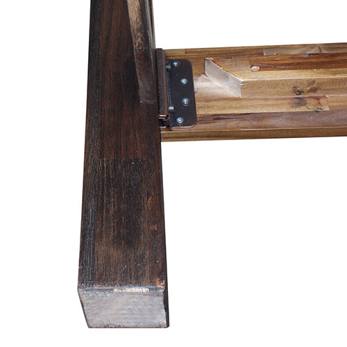 Nowra Bedframe - Chocolate Melbournians Furniture