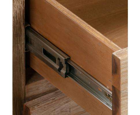 Java Bedside Table Oak Melbournians Furniture