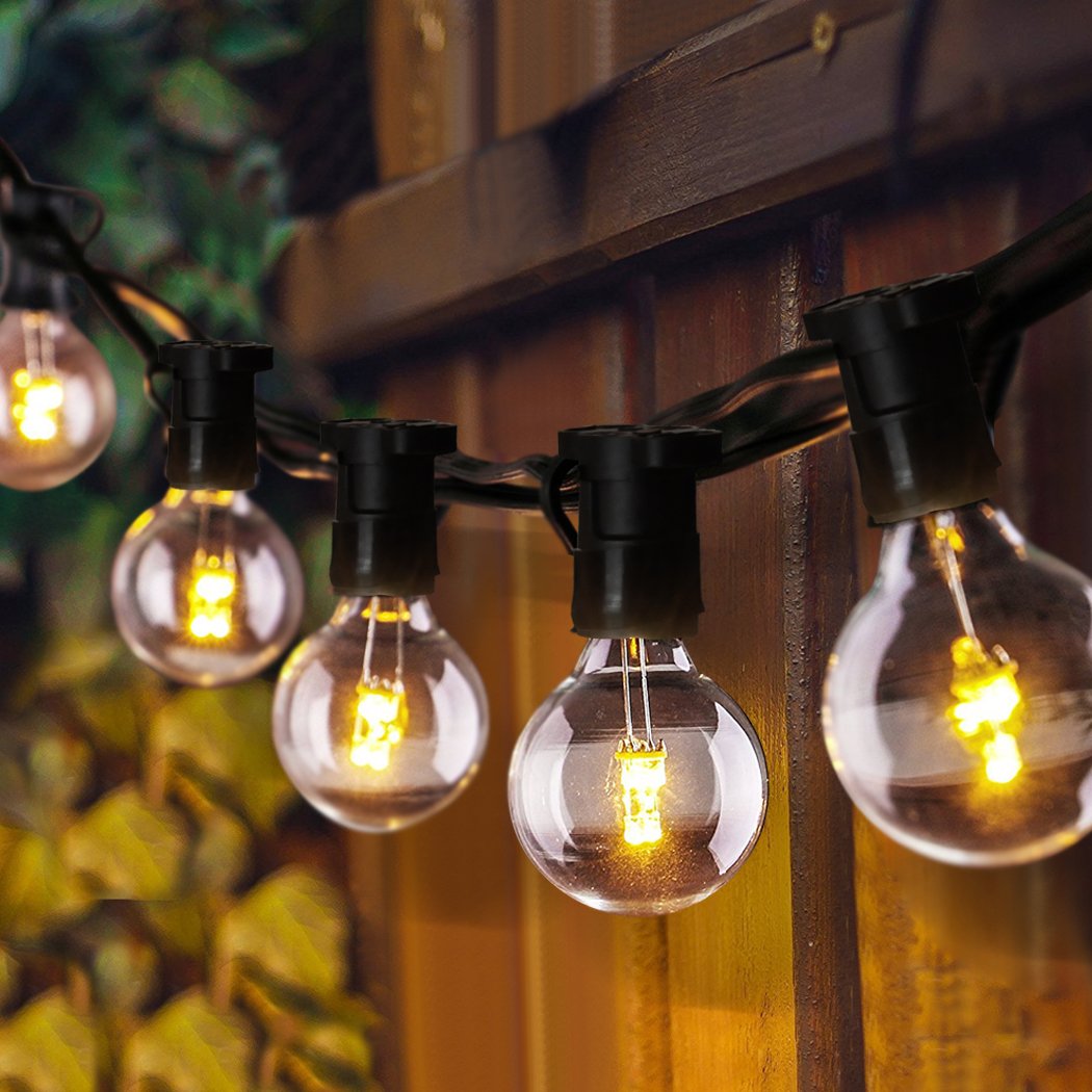 20M Festoon String Lights Kits Christmas Wedding Party Waterproof Indoor/Outdoor Big Bedding Australia