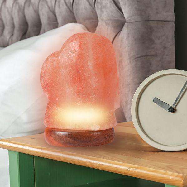 SALT LAMP GLOBE USB HIMALAYAN NATURAL CRYSTAL ROCK CORD NIGHT LIGHT LAMPS GLOBES Big Bedding Australia