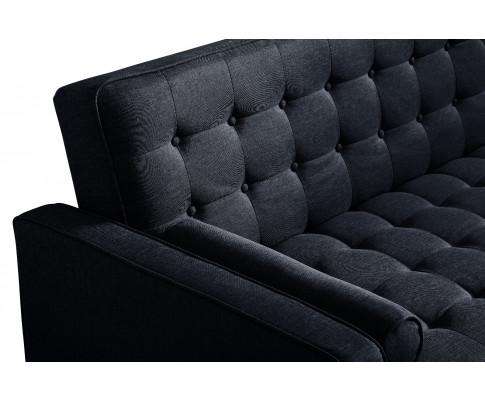 Sofa Marcella Black Standard Fabric Melbournians Furniture