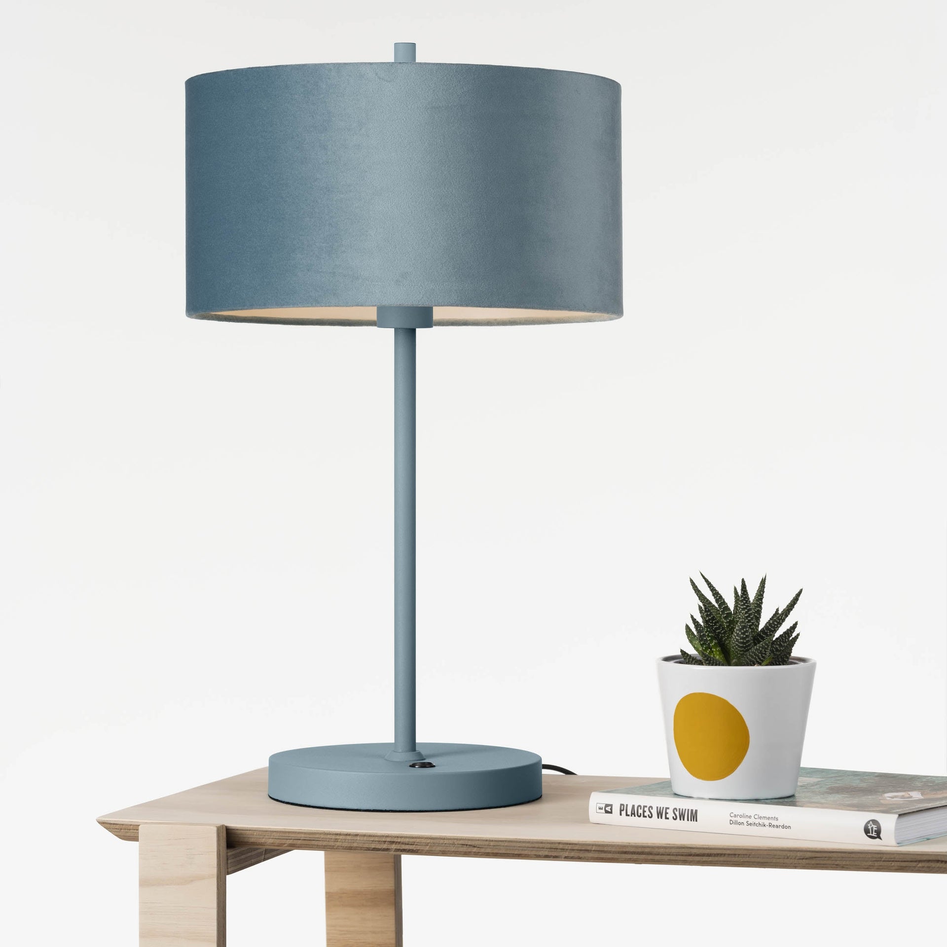 Mayfield Lighting Cooper Blue Table Lamp Mayfield Lighting