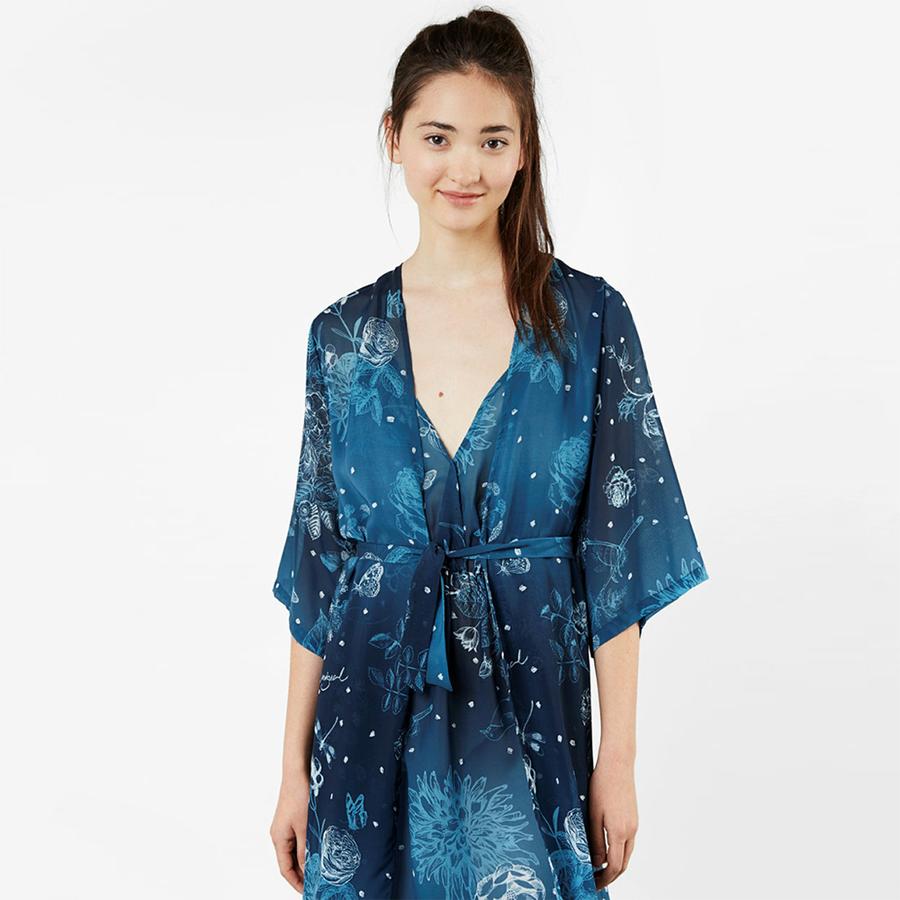 Bambury Desigual Kimono - Dark Floral Bambury