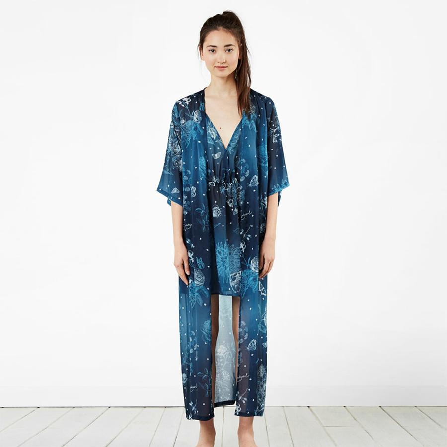 Bambury Desigual Kimono - Dark Floral Bambury
