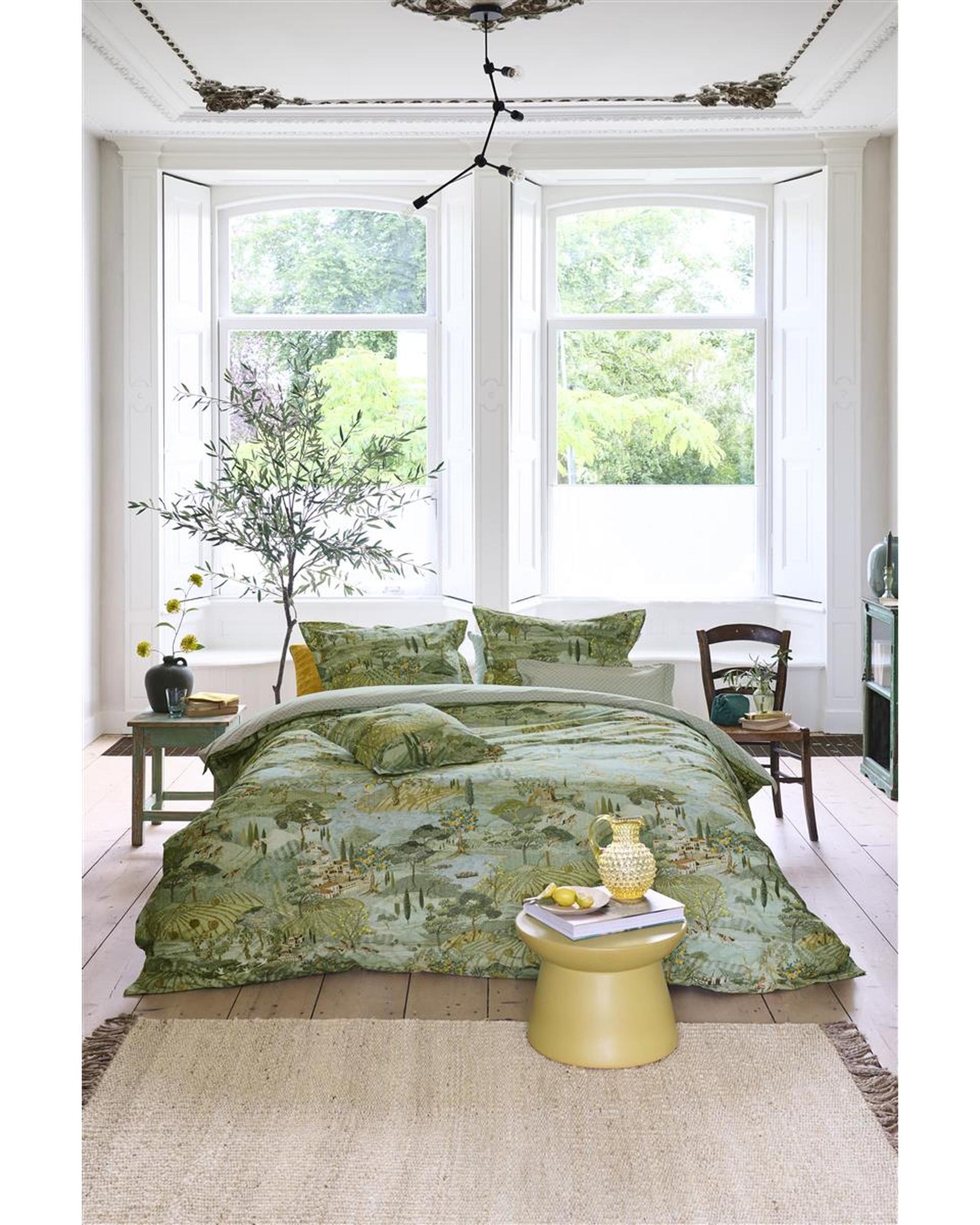 Pip Studio Toscana Green Cotton Quilt Cover Set Pip Studio