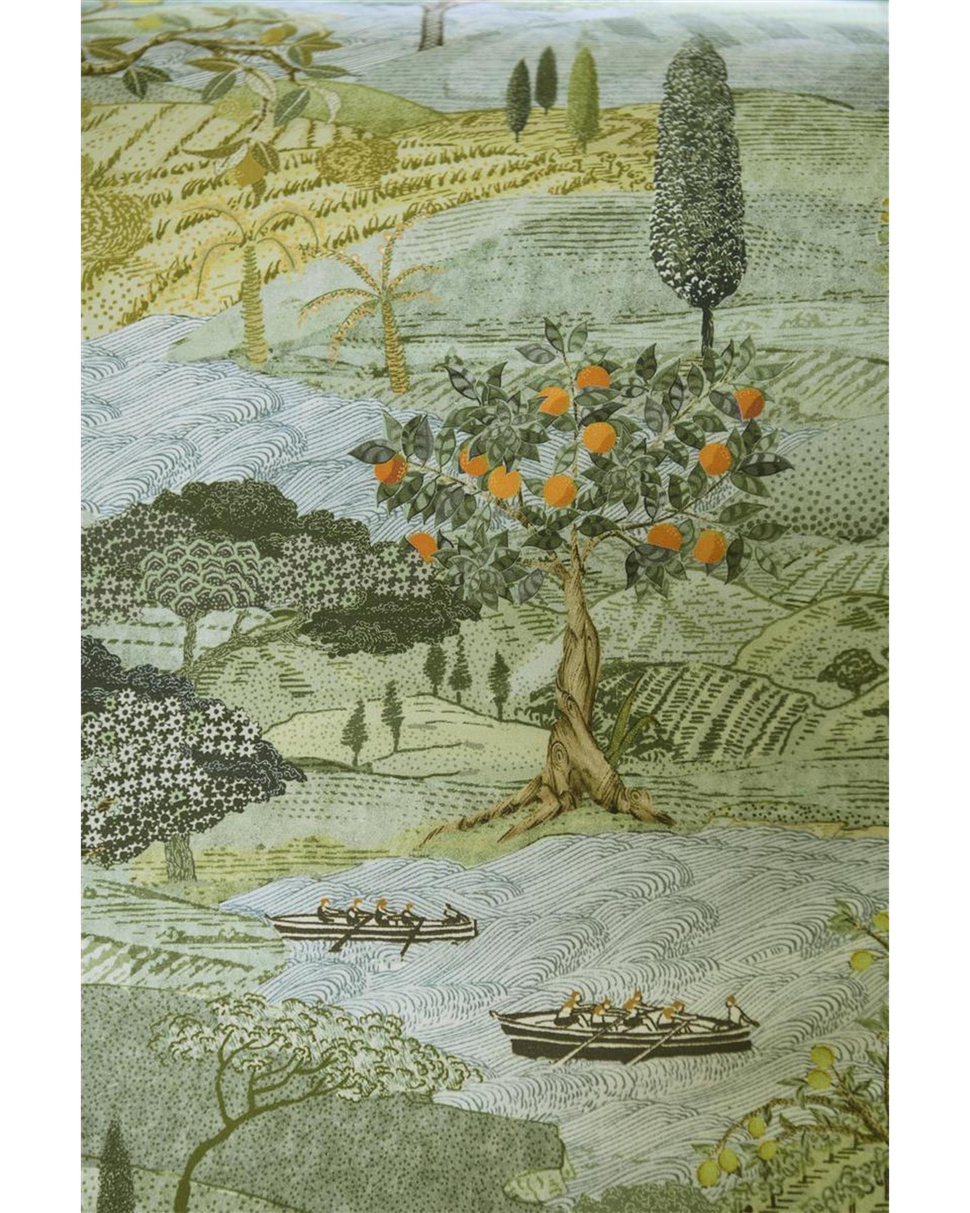 Pip Studio Toscana Green Cotton Quilt Cover Set Pip Studio