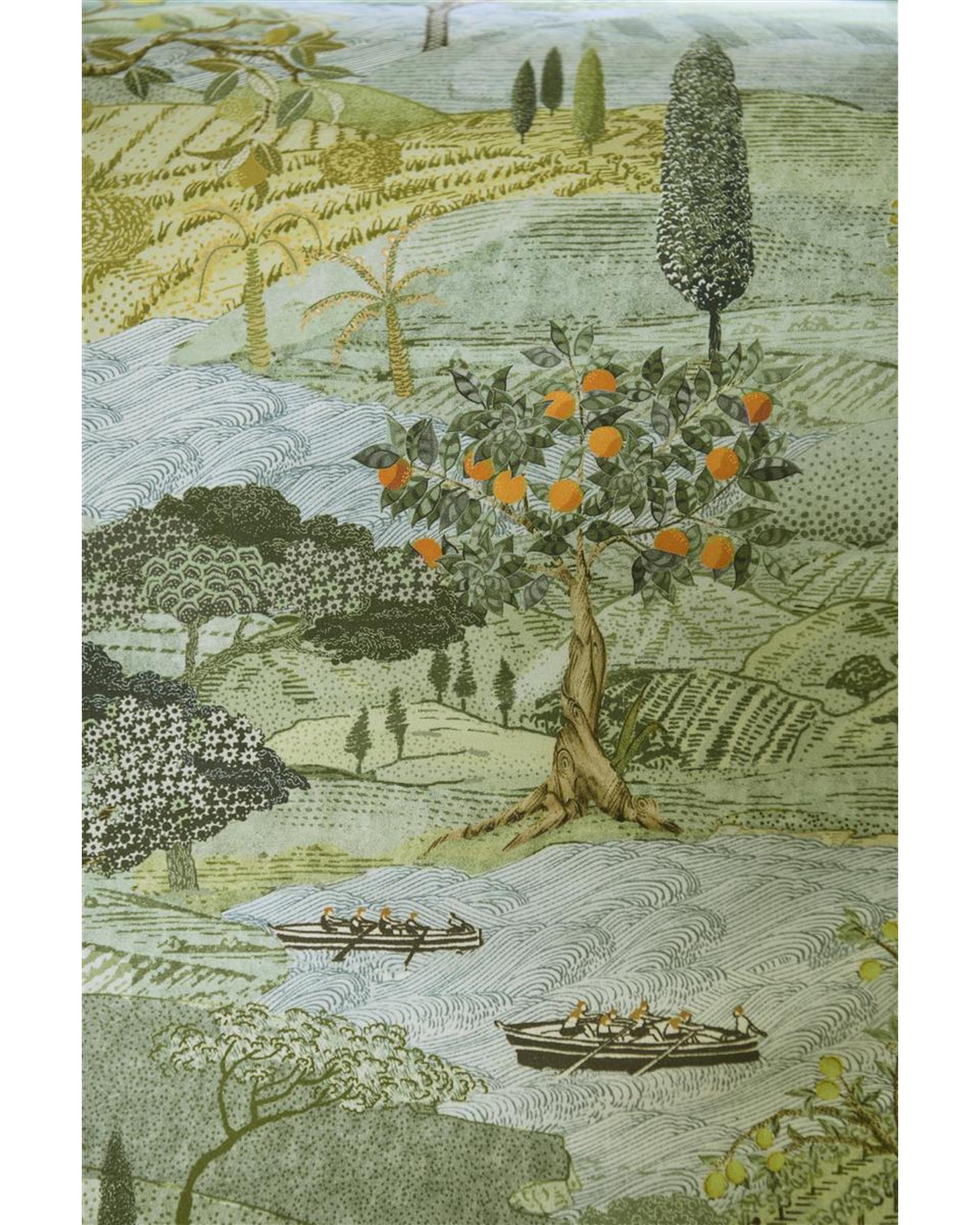 Pip Studio Toscana Green Cotton Quilt Cover Set Pip Studio