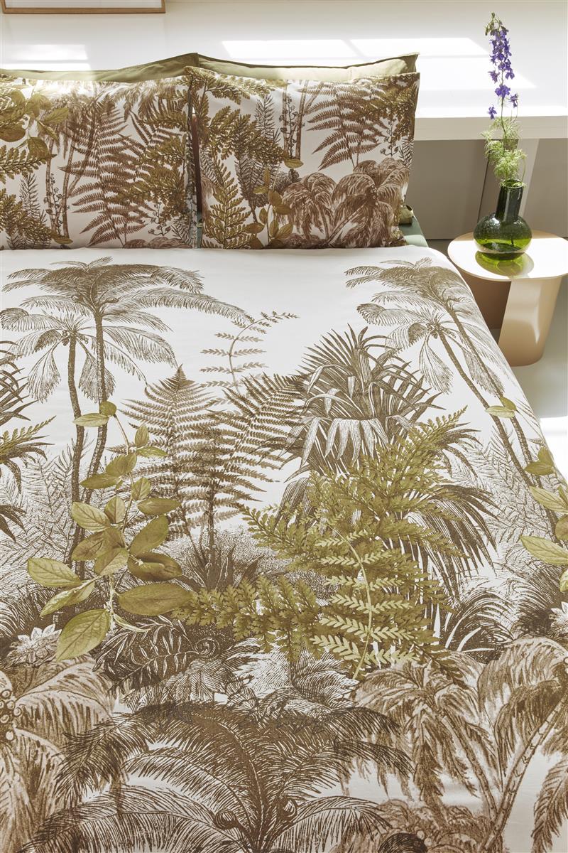 Bedding House Caribe Ochre Cotton Quilt Cover Set Bedding House