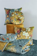 Bedding House x Van Gogh Carré Fleuri Gold Filled Cushion Bedding House