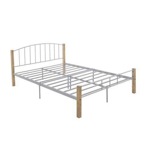 Urban Solid Wood Metal Post Bed frame Big Bedding Australia