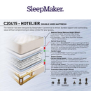 SleepMaker Hotelier Double Sided Mattress - Medium SleepMaker
