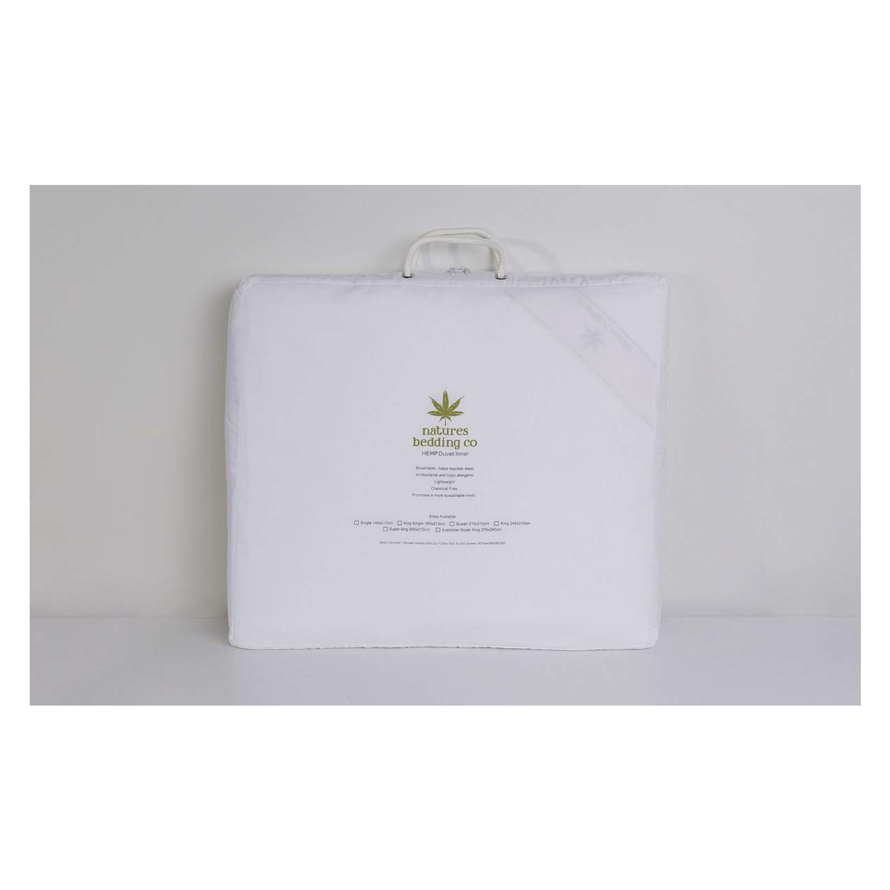 Natures Bedding Co HEMP 500Gsm Duvet Natures Bedding Co