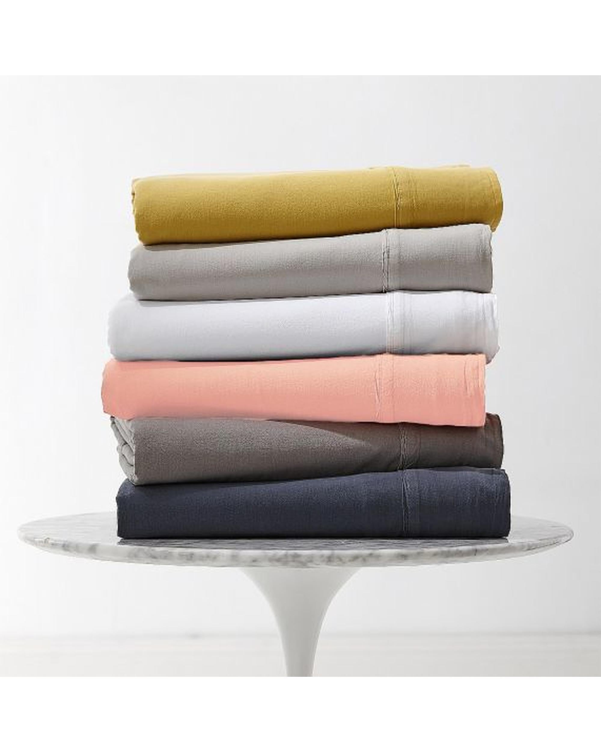 Park Avenue European Vintage Washed Cotton Sheet Sets - 7 Colours Park Avenue
