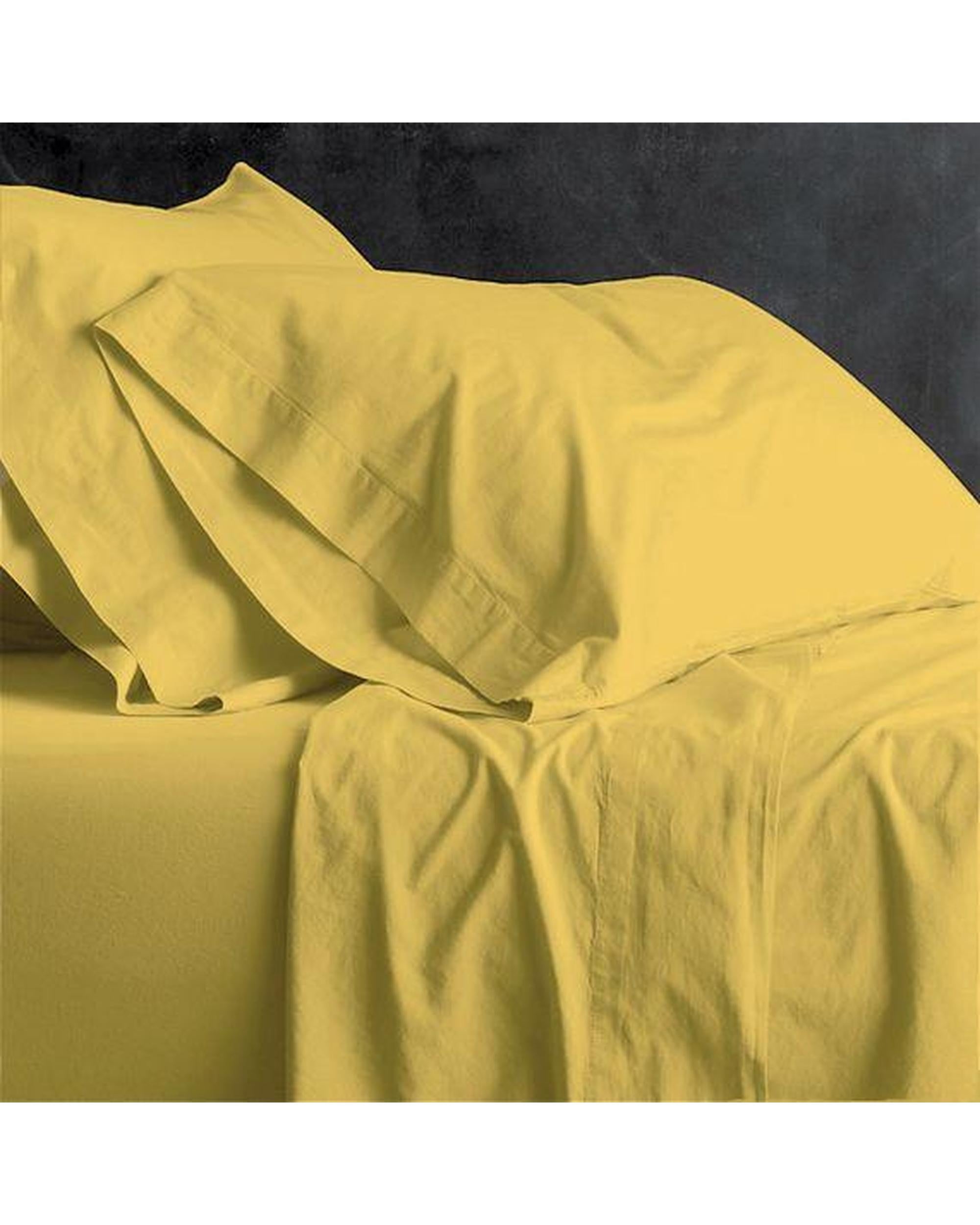 Park Avenue European Vintage Washed Cotton Sheet Sets - 7 Colours Park Avenue