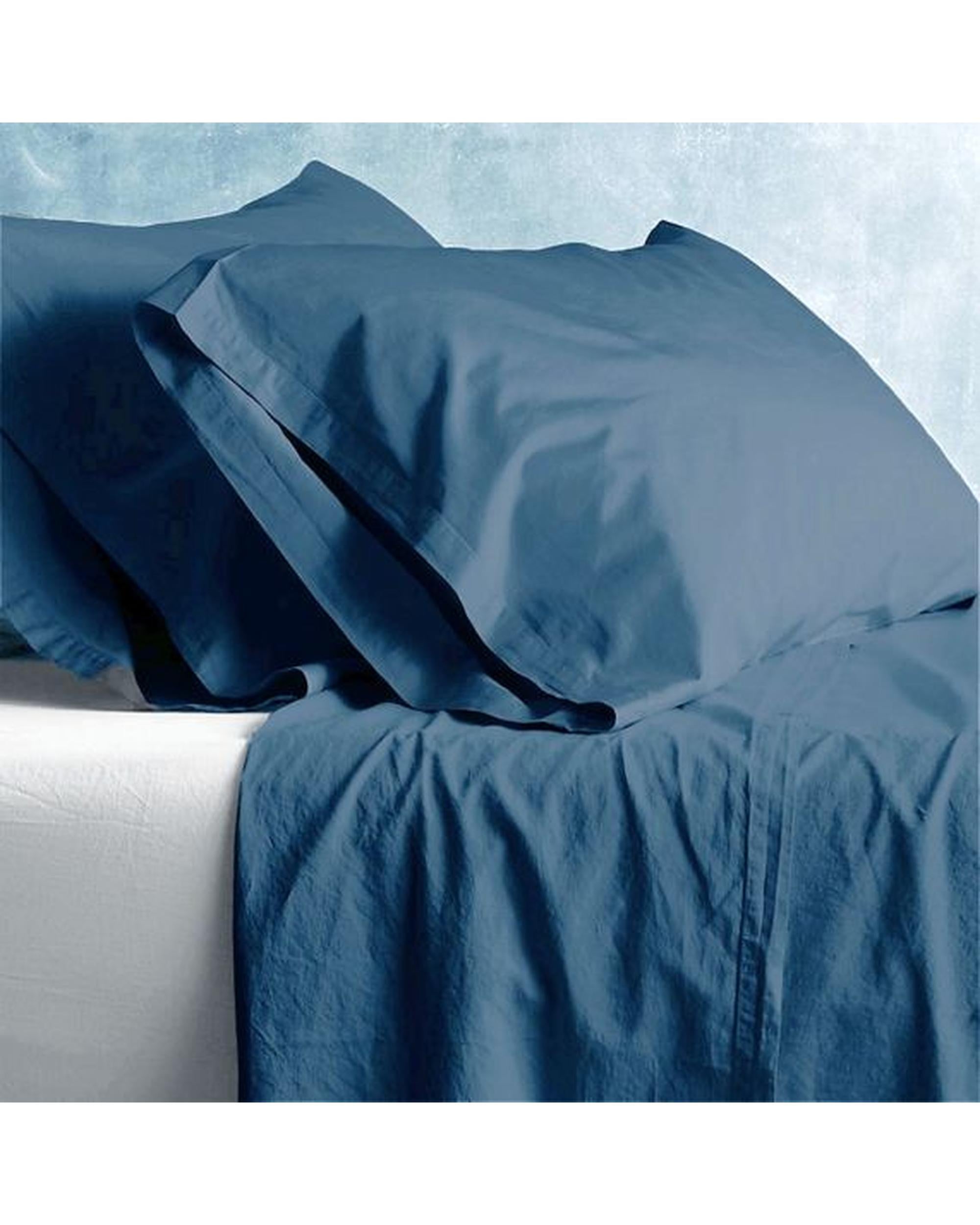 Park Avenue European Vintage Washed Cotton Sheet Sets - 7 Colours Park Avenue