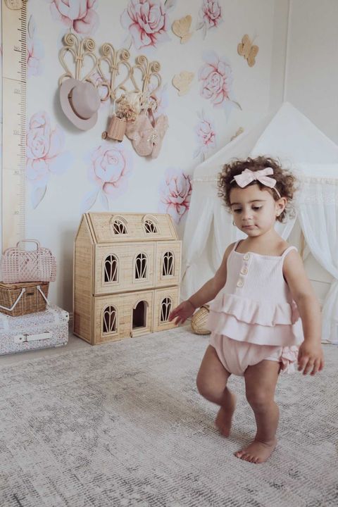 Pastel Peonies Polka Art Prints