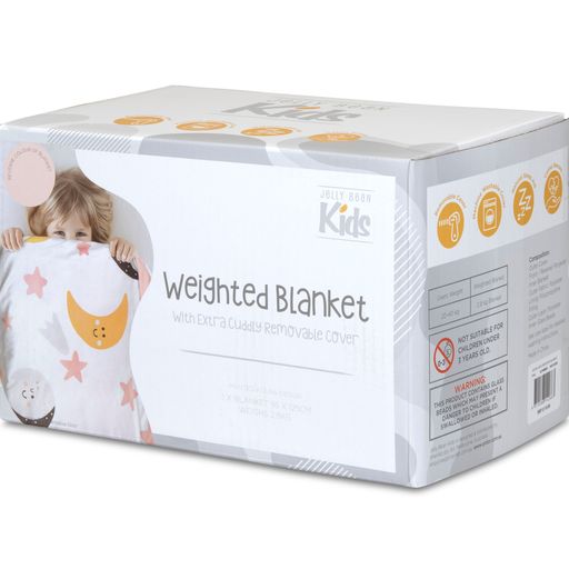 Jelly Bean Kids ADURA  Weighted Blanket - PINK & CHAMBRAY Jelly Bean Kids