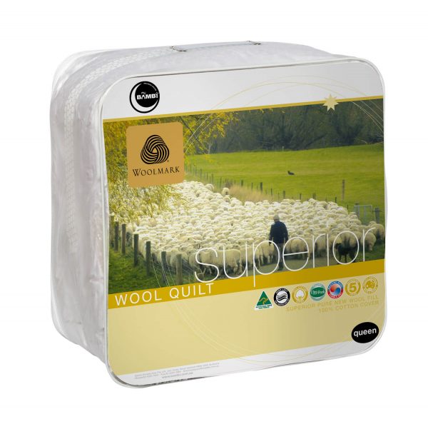 My Bambi Superior WOOL 430GSM Quilt - HIGH LOFT My Bambi