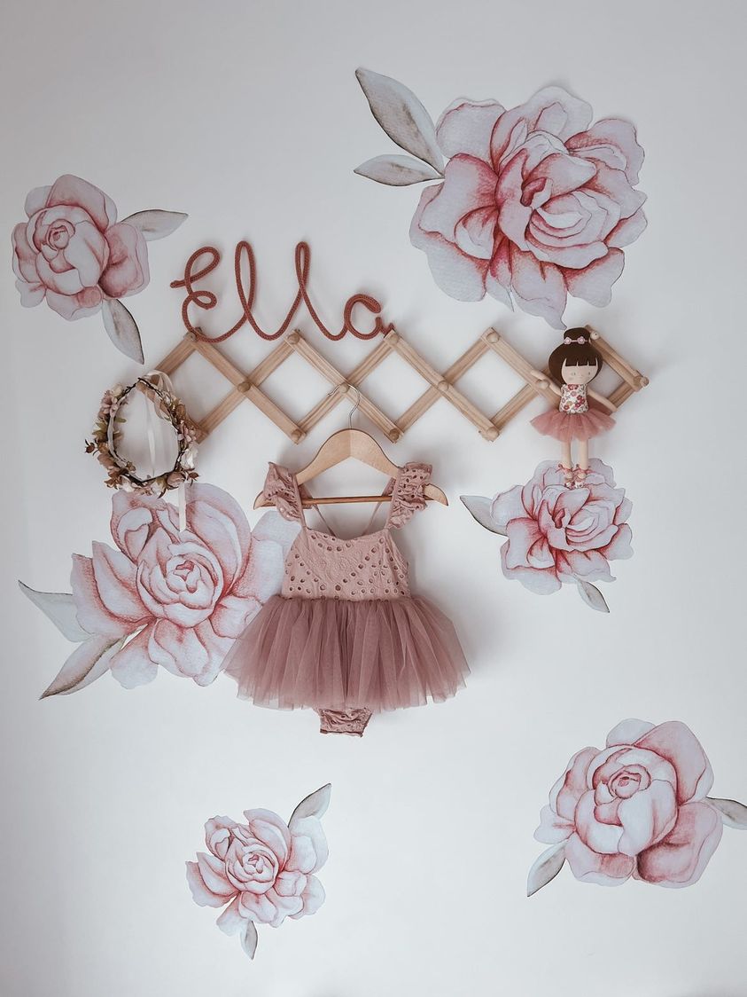 Pastel Peonies Polka Art Prints