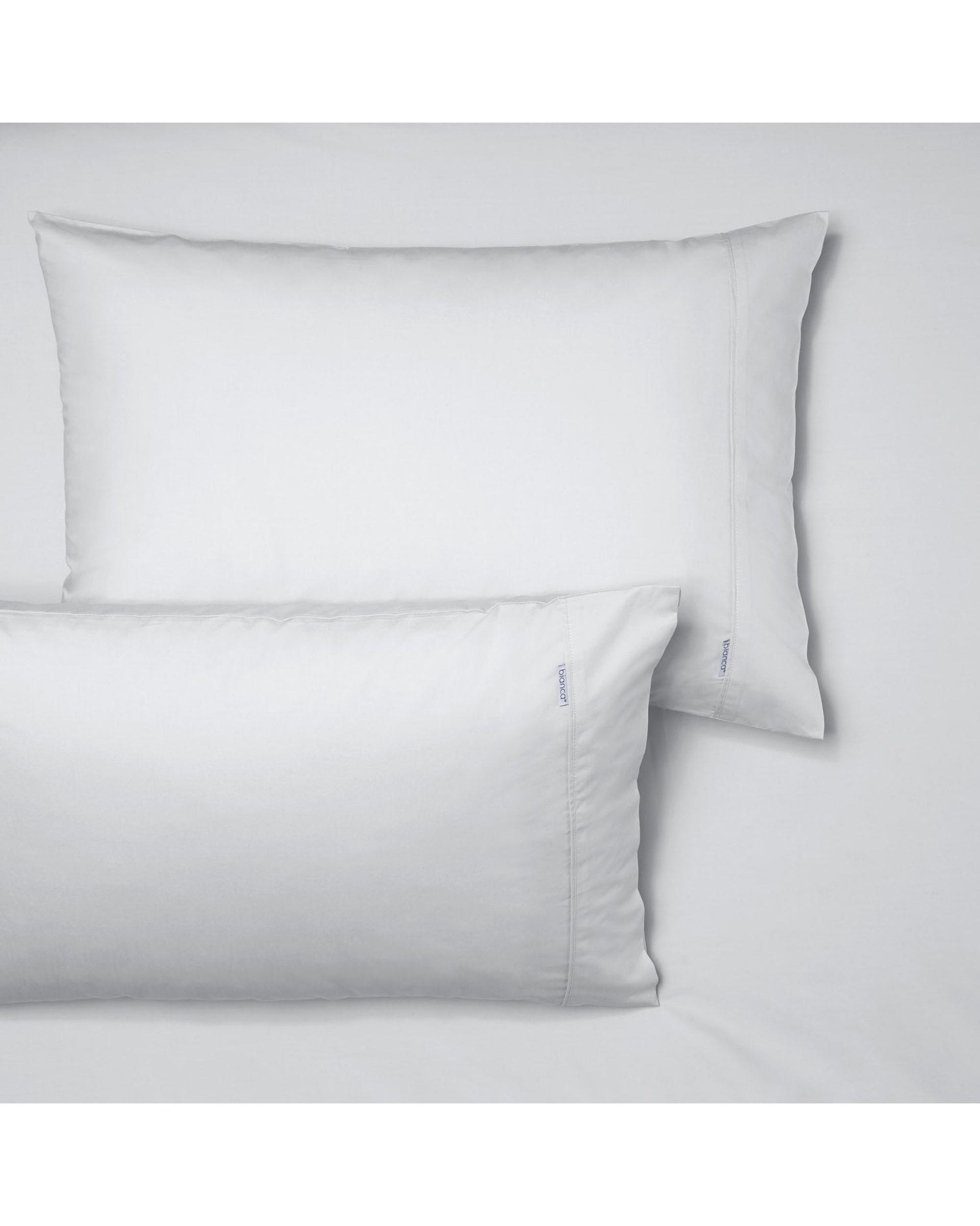 Bianca HESTON 300 THREAD COUNT FITTED SHEET COMBO WHITE Bianca Bedding