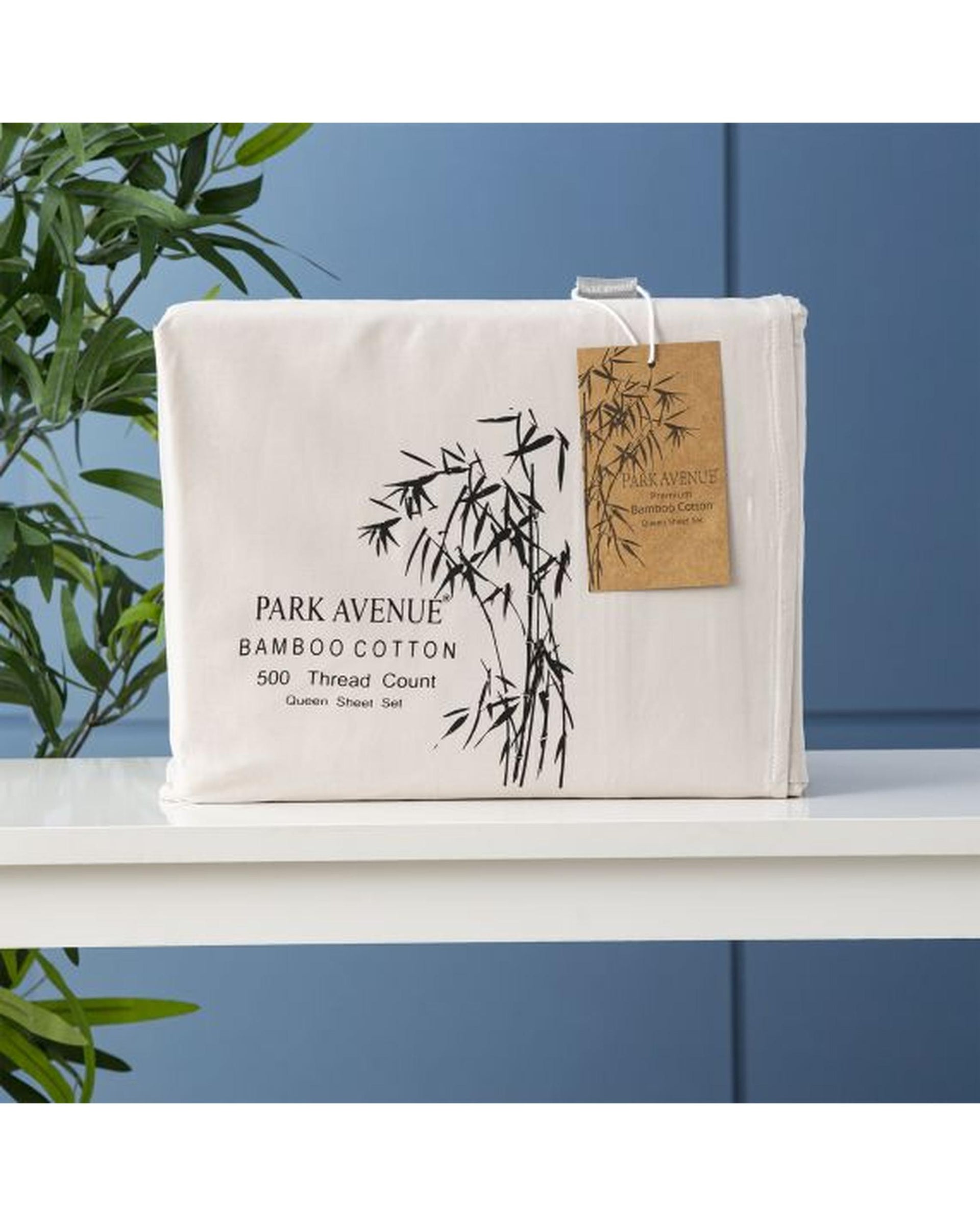 Park Avenue 500 Thread Count Natural Bamboo Cotton Sheet Sets  - 8 Colours Park Avenue
