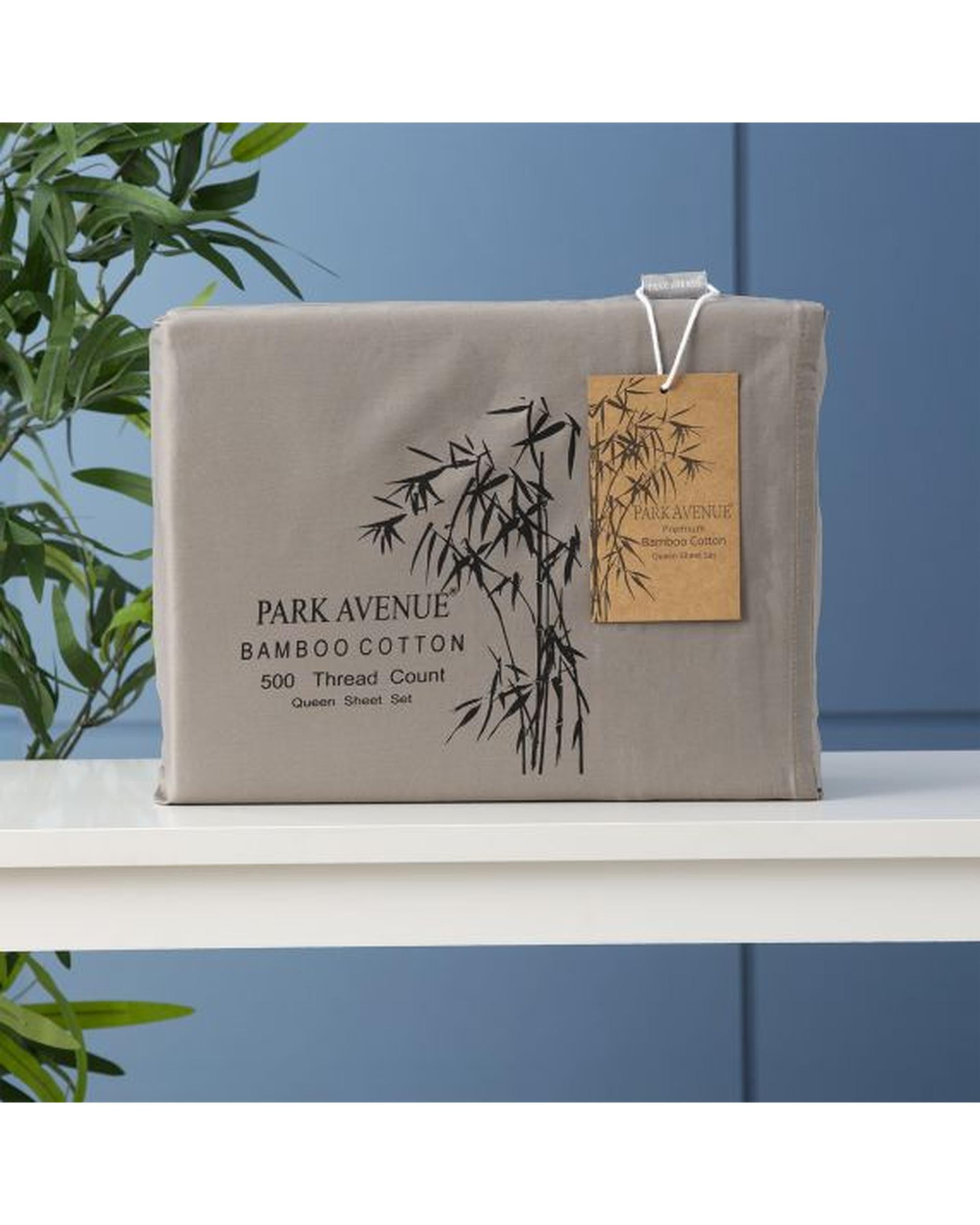 Park Avenue 500 Thread Count Natural Bamboo Cotton Sheet Sets  - 8 Colours Park Avenue