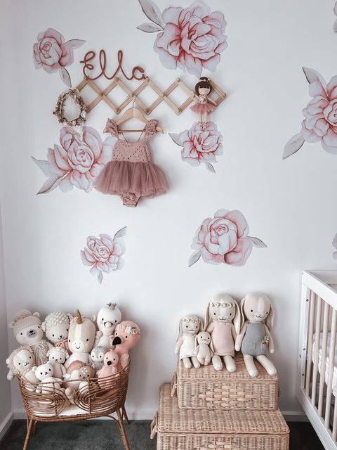 Pastel Peonies Polka Art Prints