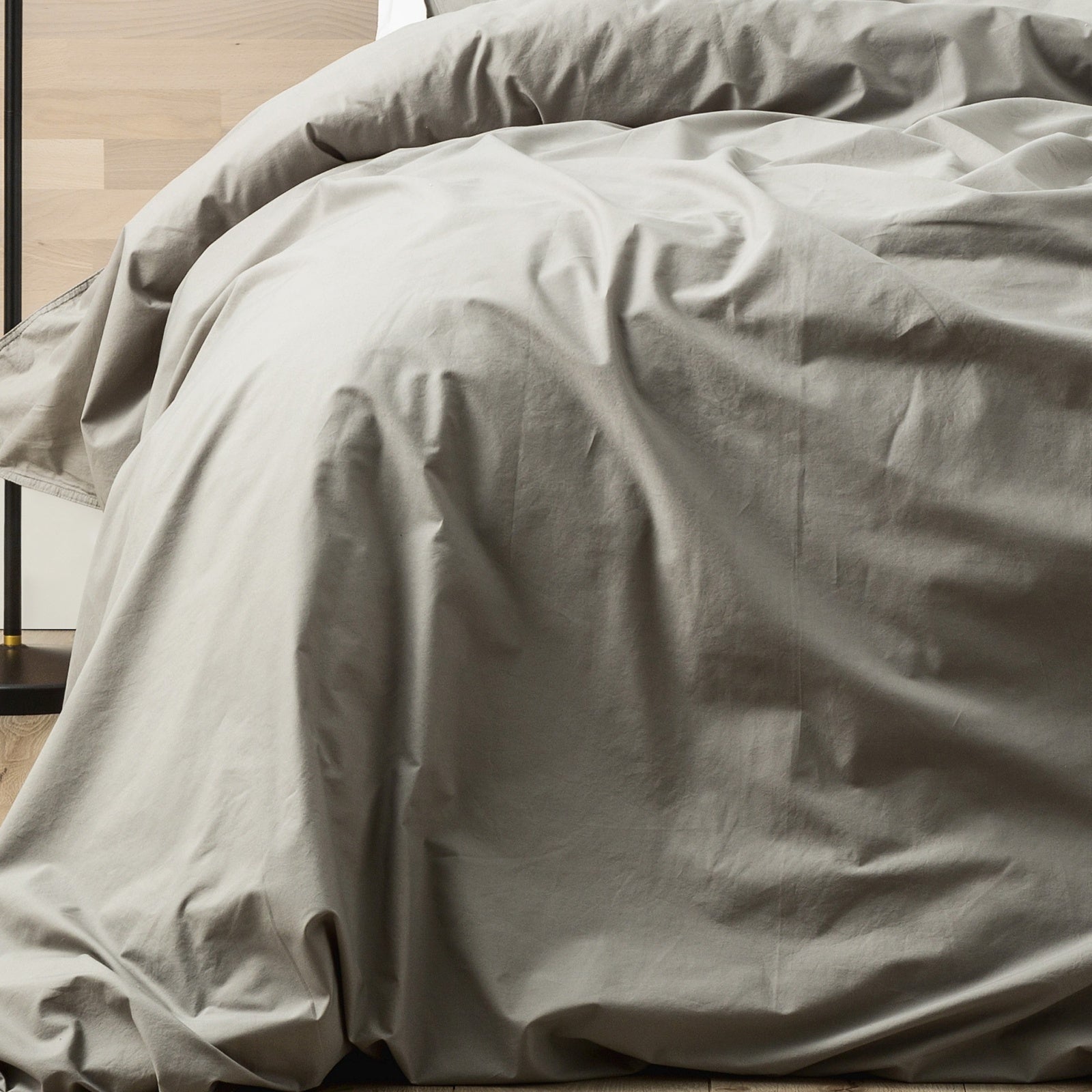 Renee Taylor Lorimer 300TC Stone washed Quilt Cover Set - Moon Mist Renee Taylor